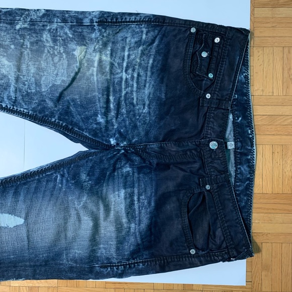 Bleach wash style jeans - Picture 2 of 4